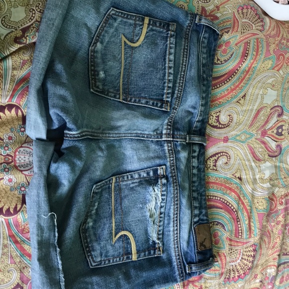 american eagle midi jean shorts - Picture 6 of 8